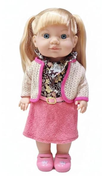 14 Inch Maymay Doll with sound for Kids | Long Hair Beauty Doll Toy